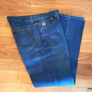 Cinch Men's Duster Relax Fit Mid Rise Straight Leg Denim Jeans 34x34